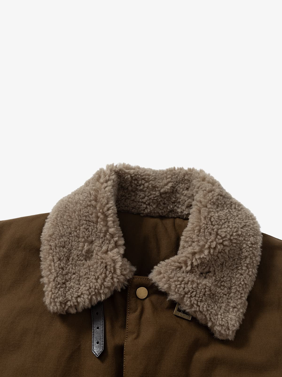 Vintage Parka | Detaylı Kuzu Fleece