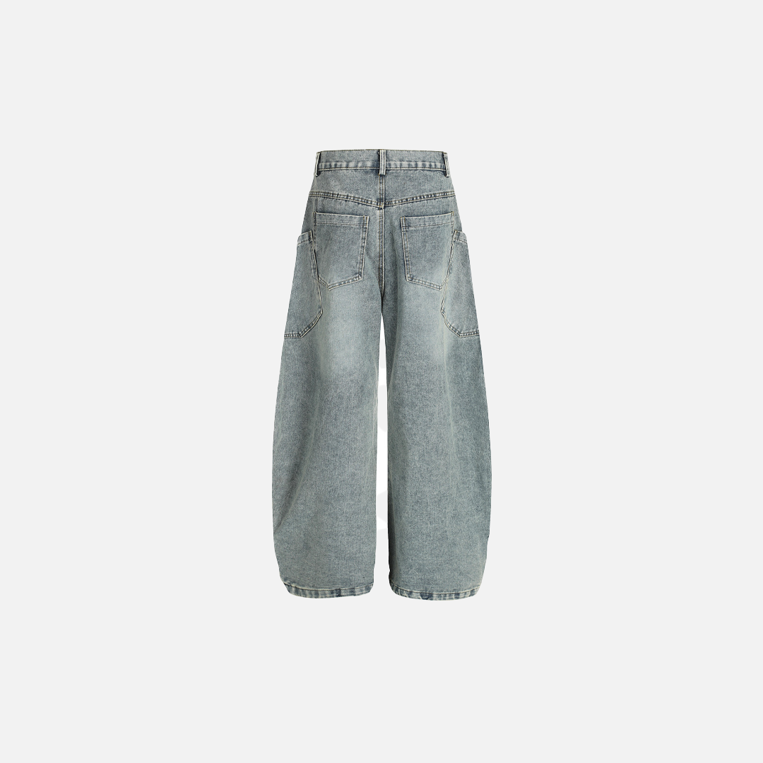 rbanLaws Yıkamalı Vintage Cargo Jean – Y2K Sokak Modası