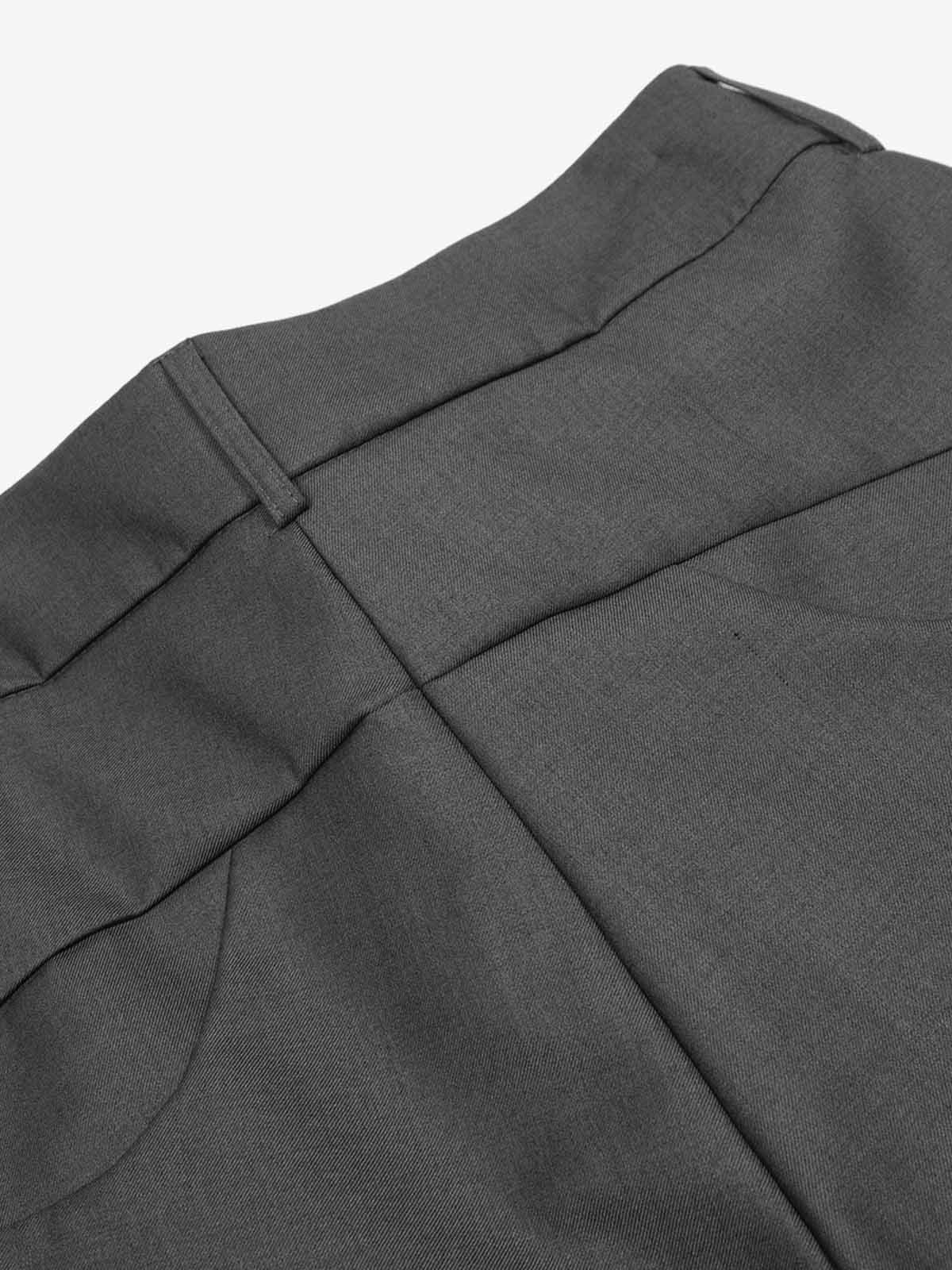 Drape Cleanfit Pileli Barrel Takım Pantolonu