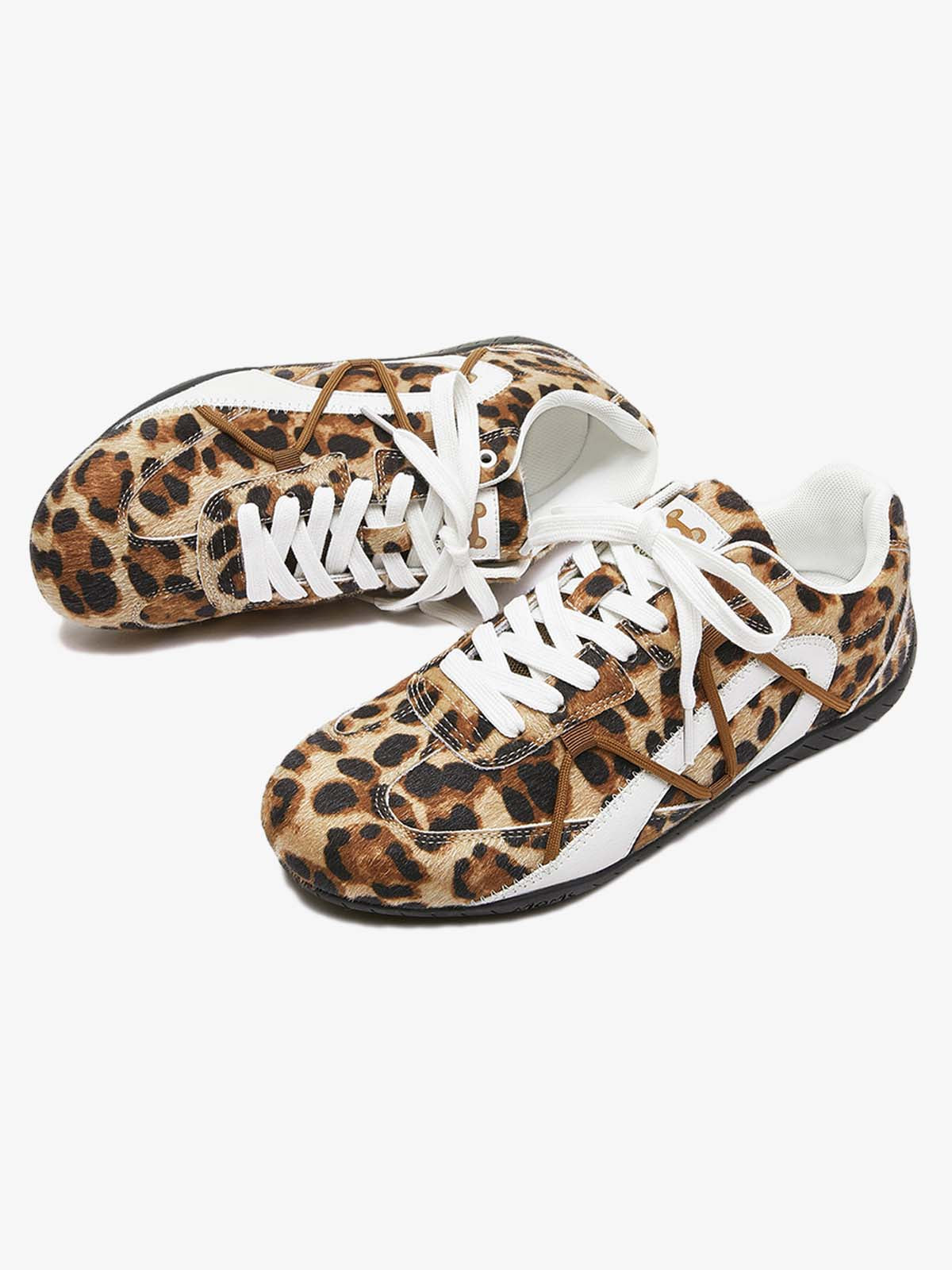 UrbanLaws Leopar Desenli Racing Training Sneakers