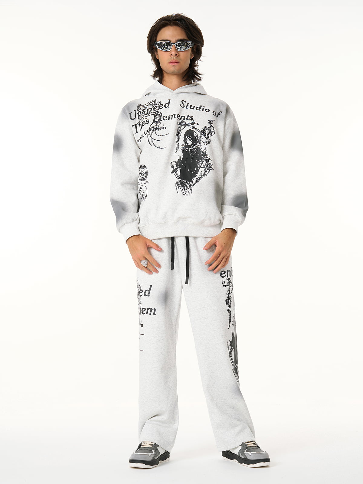 Limited Edition Graphic Hooded Ceket