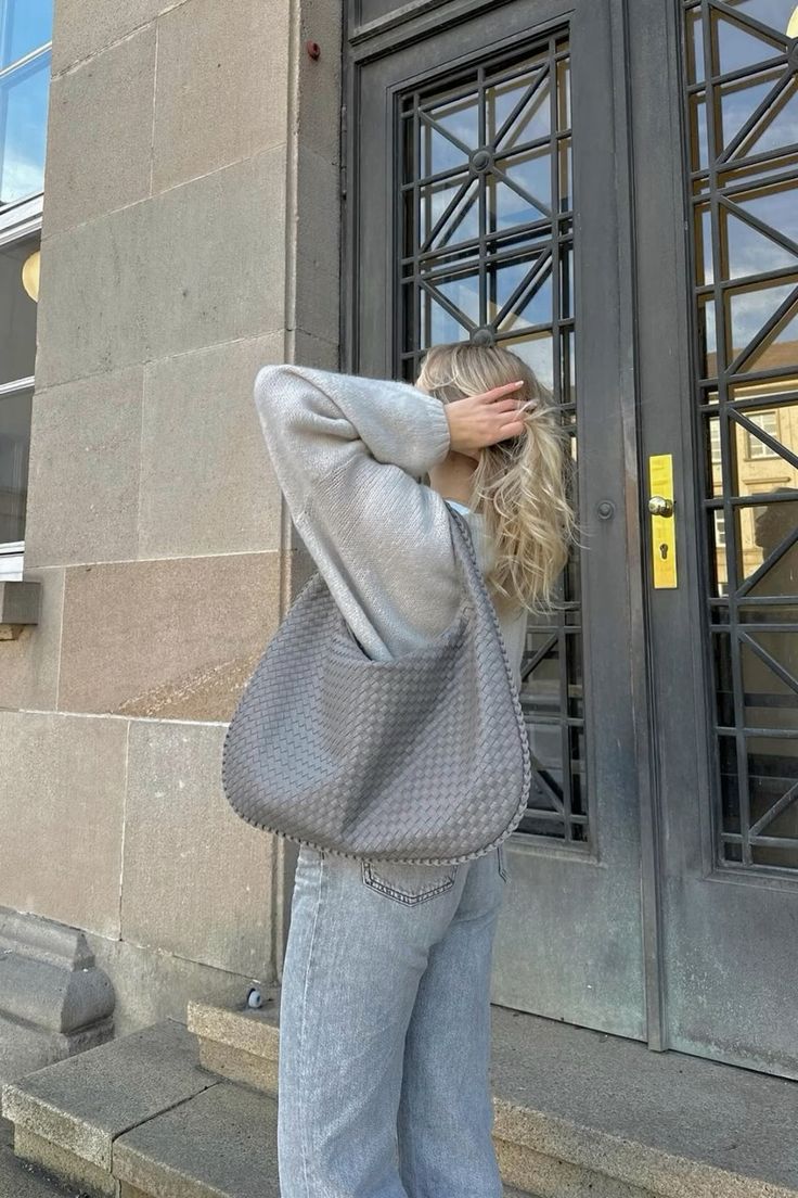 UrbanLaws Luxe Örgü Detaylı El Çanta