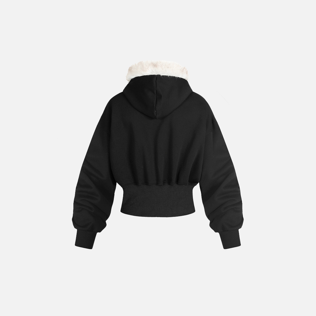 UrbanLaws Sokak Modası Taş İşlemeli Kapüşonlu Sweatshirt