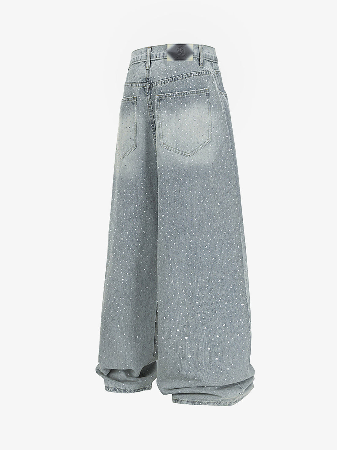 UrbanLaws Taş Detaylı Street Denim Baggy Jean
