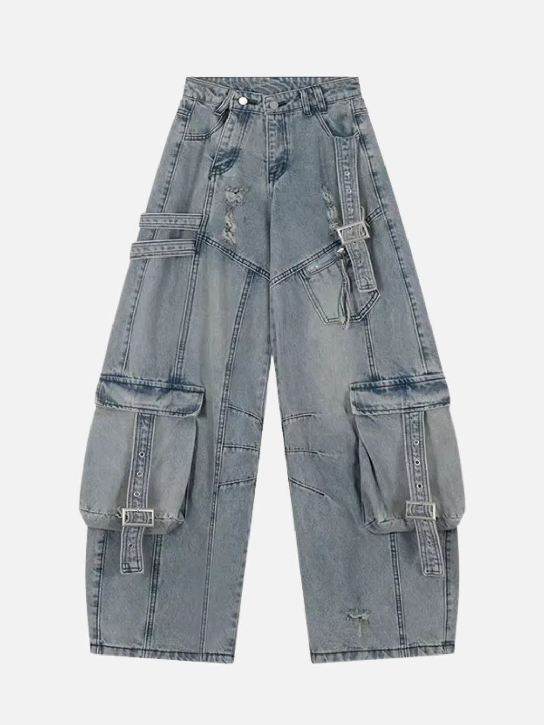 Aşınmış İz Pantolon