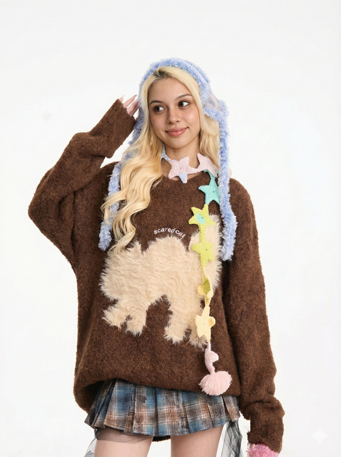 UrbanLaws “Scared Cat” Sweater