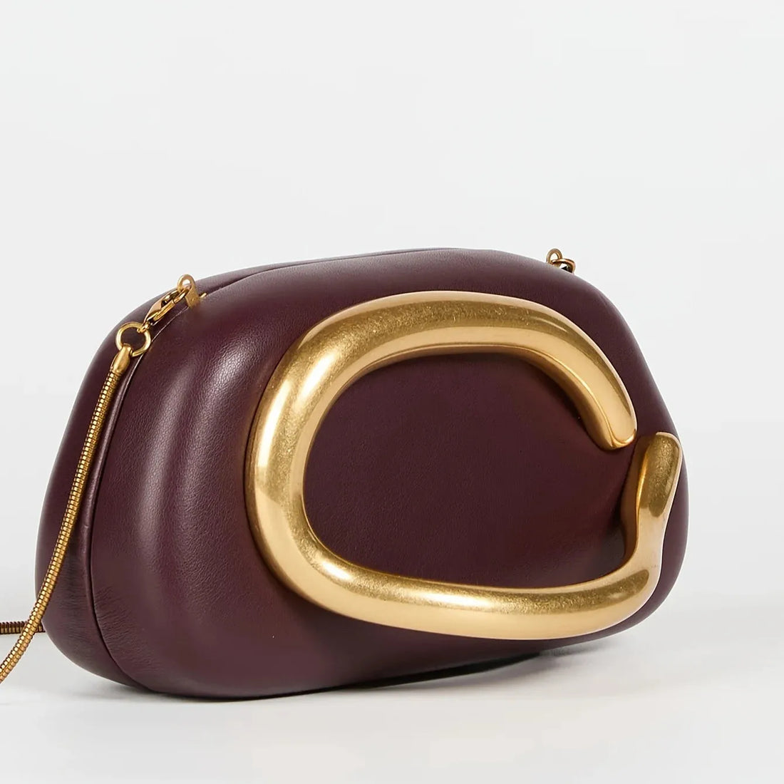 UrbanLaws Altın Saplı Clutch Çanta
