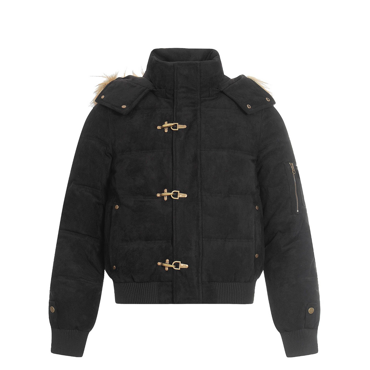 UrbanLaws Premium Tokalı Süet Mont