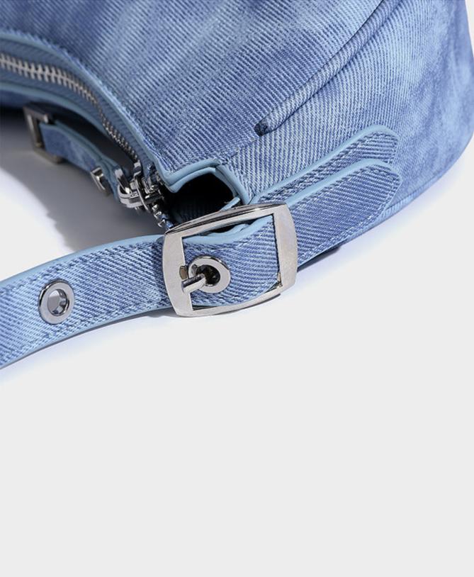 LunaEdge Tokalı Yarım Ay Hobo Çanta