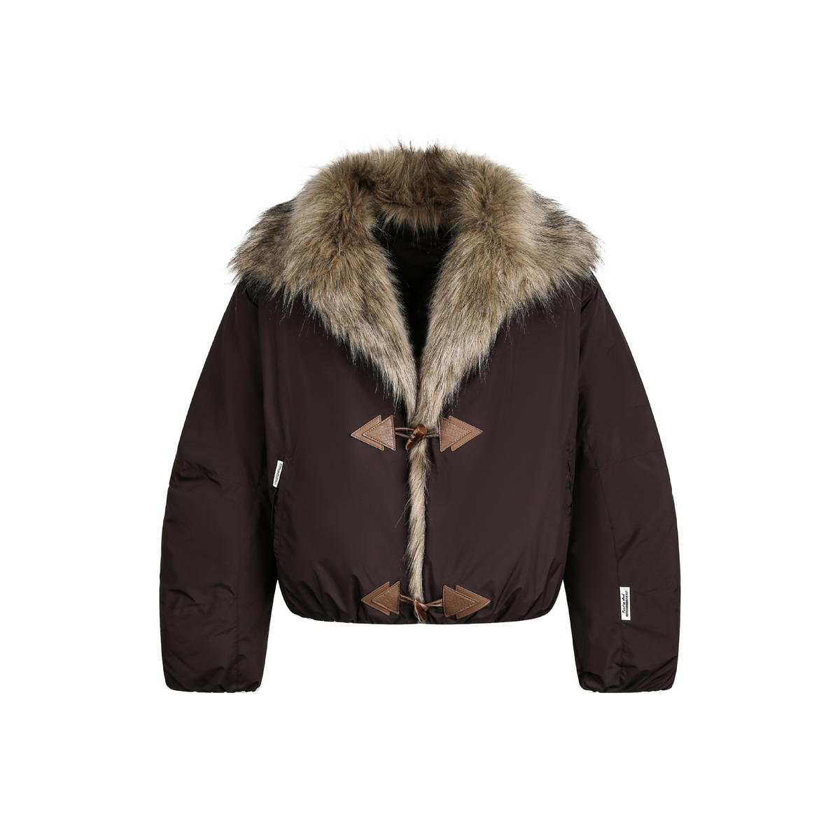 UrbanLaws Geniş Kürk Yakalı Oversize Ceket