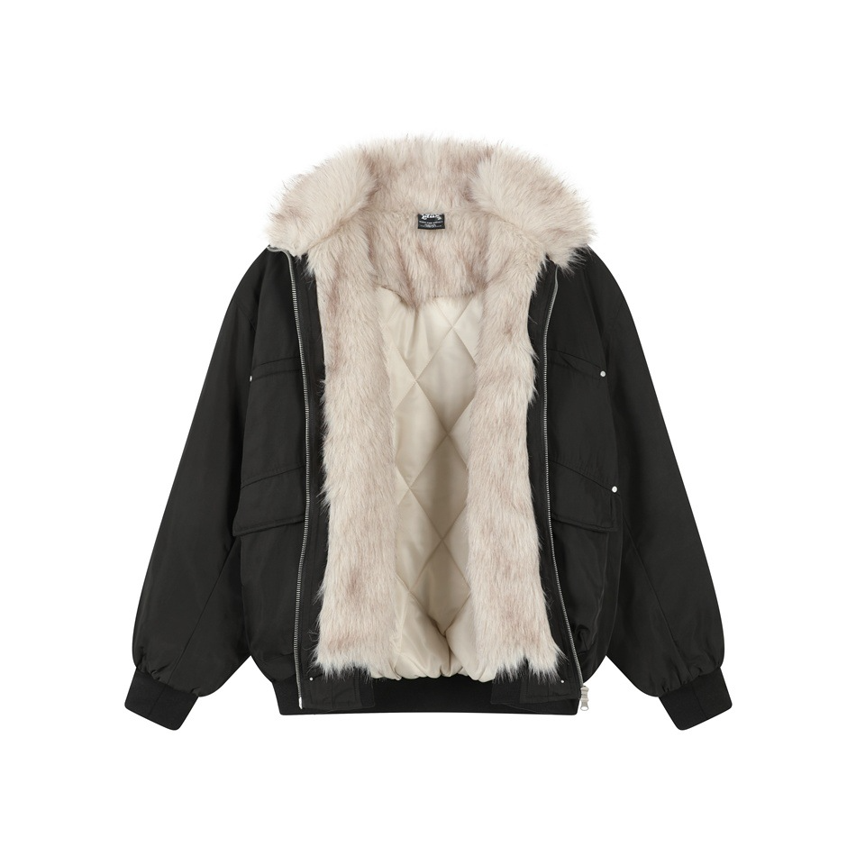UrbanLaws Kürk Detaylı Oversize Ceket