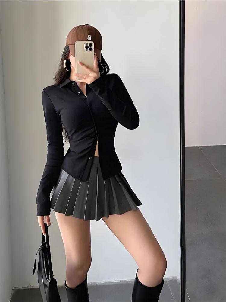 UrbanLaws Pileli Tenis Mini Etek