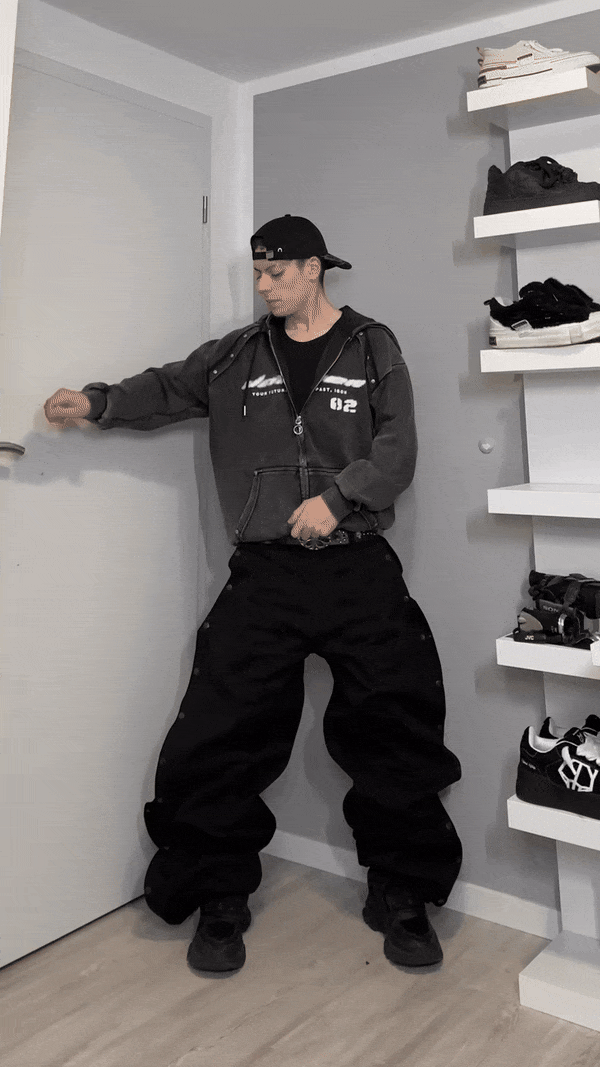 UrbanLaws Sokak Modası Omniscient Siyah Hoodie