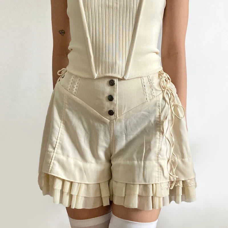 CREAM RUFFLE TUNE ETEK