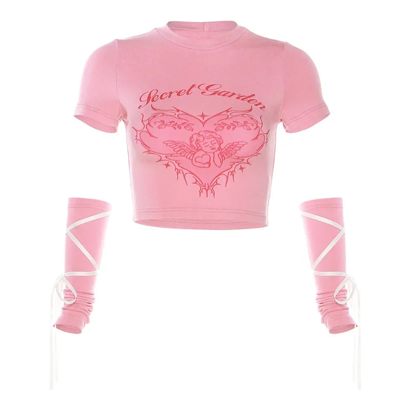 ANGELIC HAVEN RHAPSODY CROP TOP