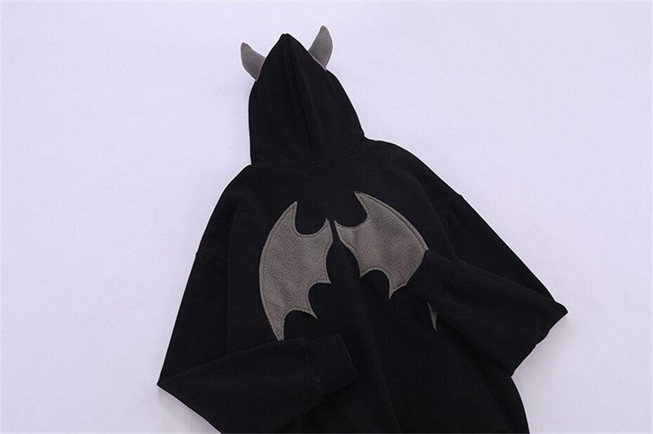 Bat Wings "Hew Vigo" Fermuarlı Hoodie