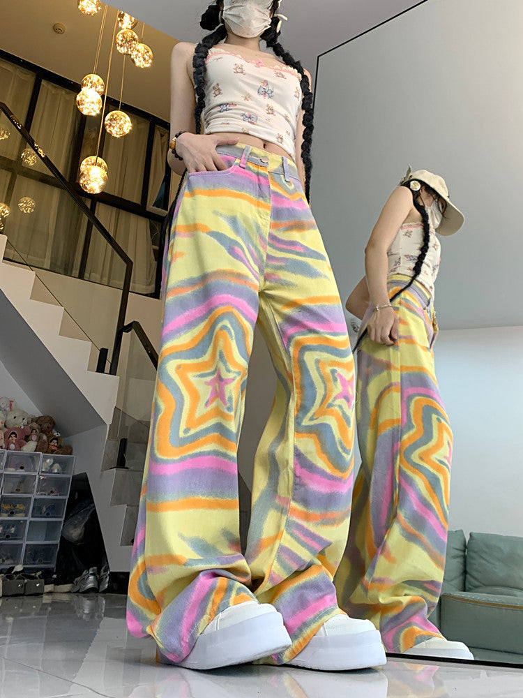 Retro Streetwear Hip Hop Pantolon