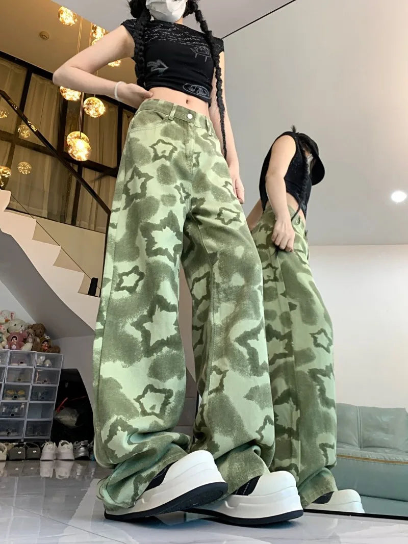 Retro Streetwear Hip Hop Pantolon