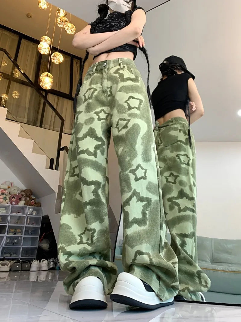 Retro Streetwear Hip Hop Pantolon