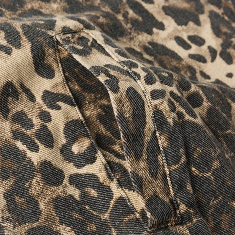 Fierce Pattern Leopard Jacket