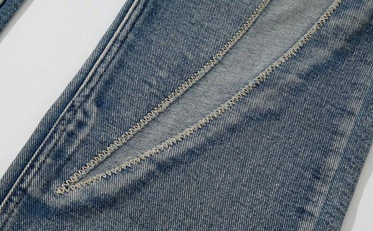 Alev Nakışlı Denim Kot