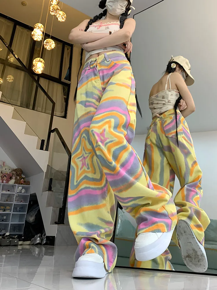 Retro Streetwear Hip Hop Pantolon