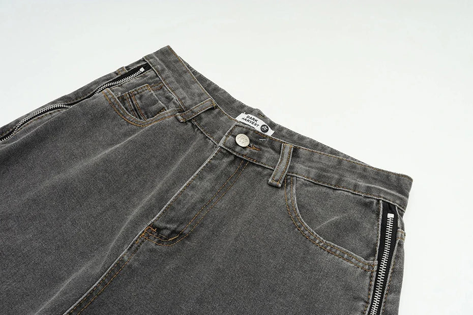 SIDE STRIPE DENIM UNISEX ŞORT