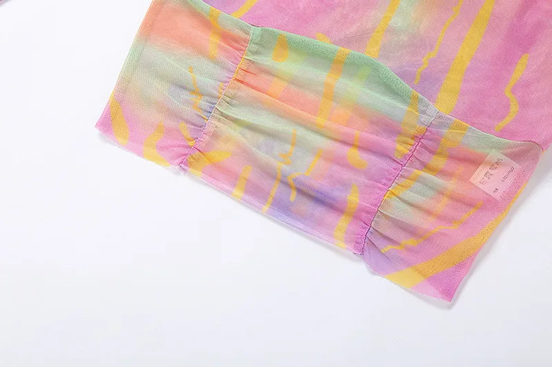 CANDY WHIRL CROP TOP