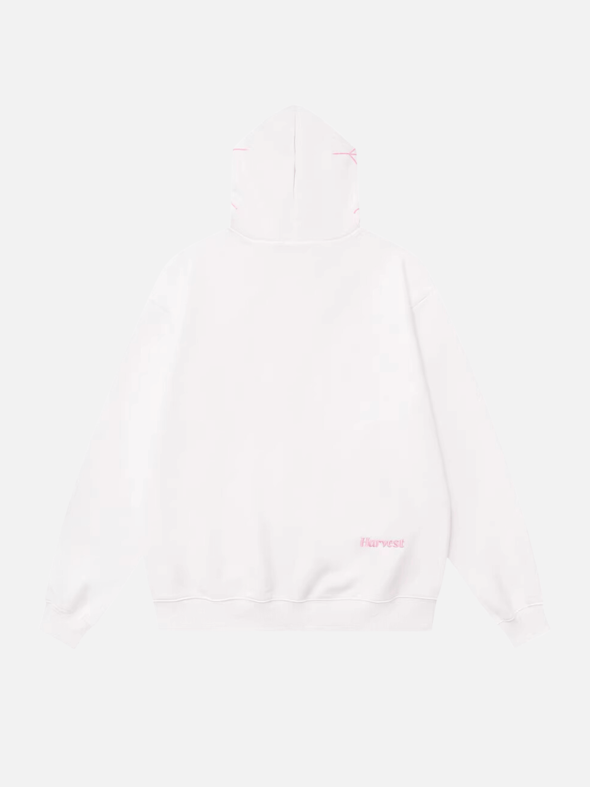 İşlemeli Fermuarlı Hoodie