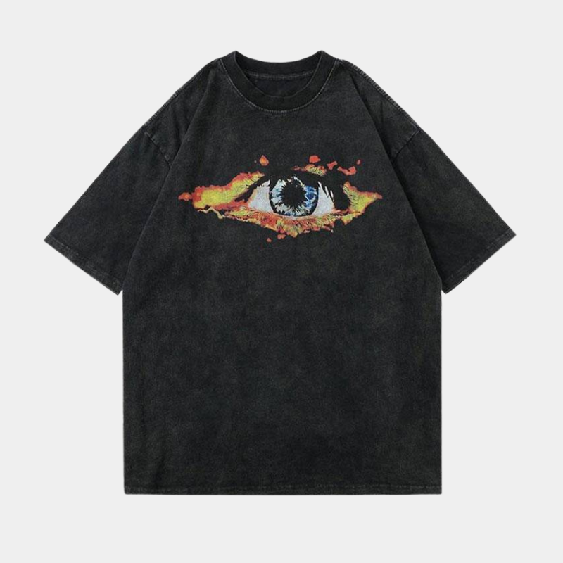 'Burning vision' T shirt