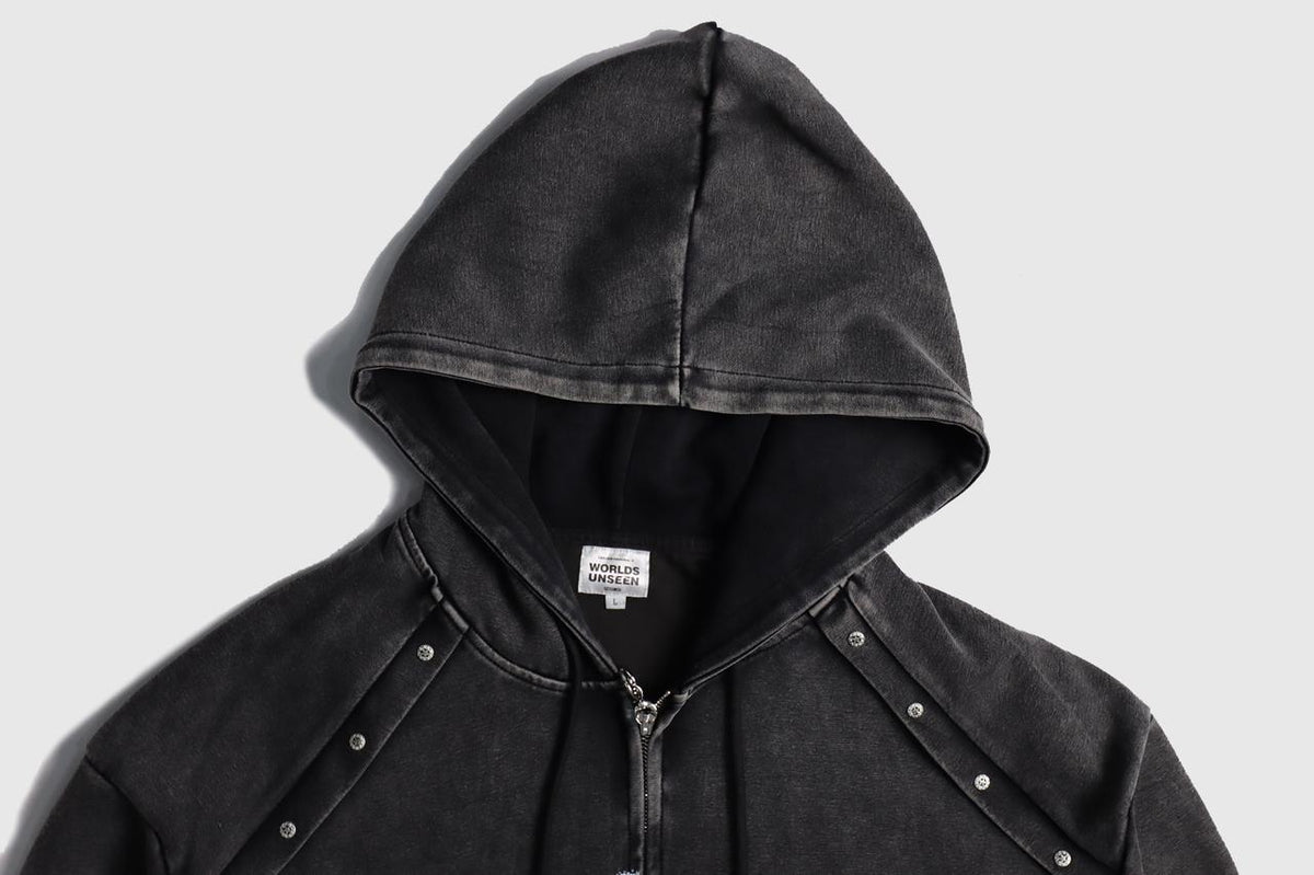 UrbanLaws Sokak Modası Omniscient Siyah Hoodie