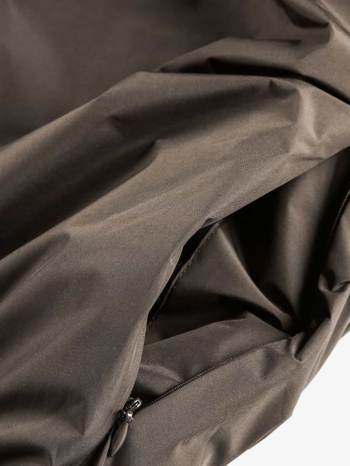 Vintage Fleece Yaka Bomber | Büzgülü Şişme