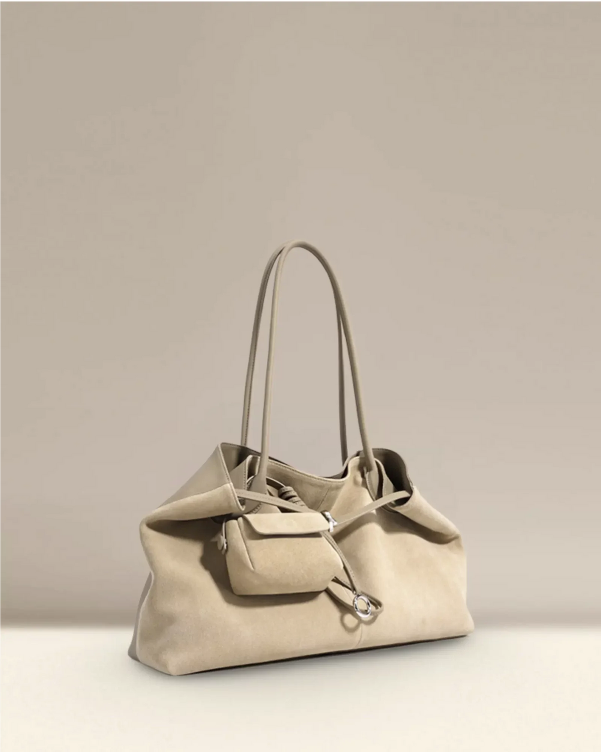 UrbanLaws Elegant Vegan Süet Tote Çanta