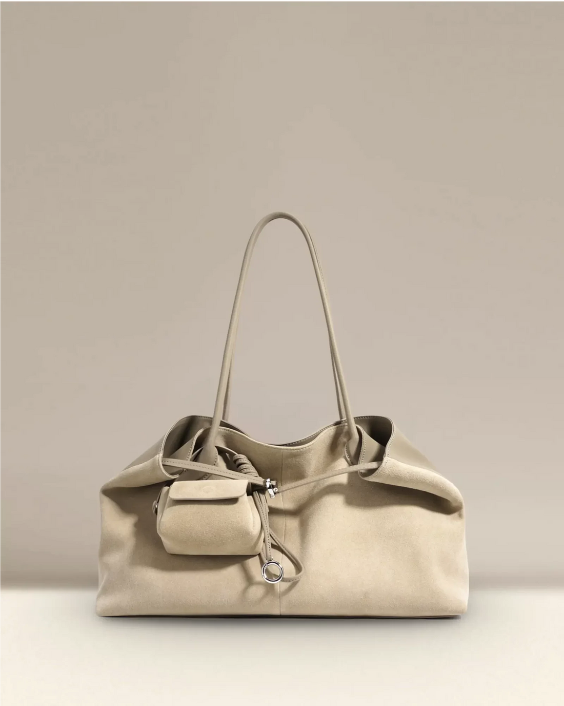 UrbanLaws Elegant Vegan Süet Tote Çanta
