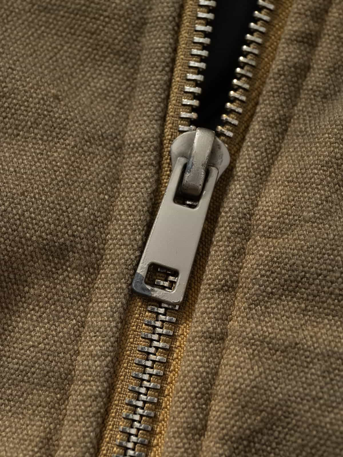 Vintage Fog-Dyed Ceket | Kürklü Yaka & Kapüşonlu