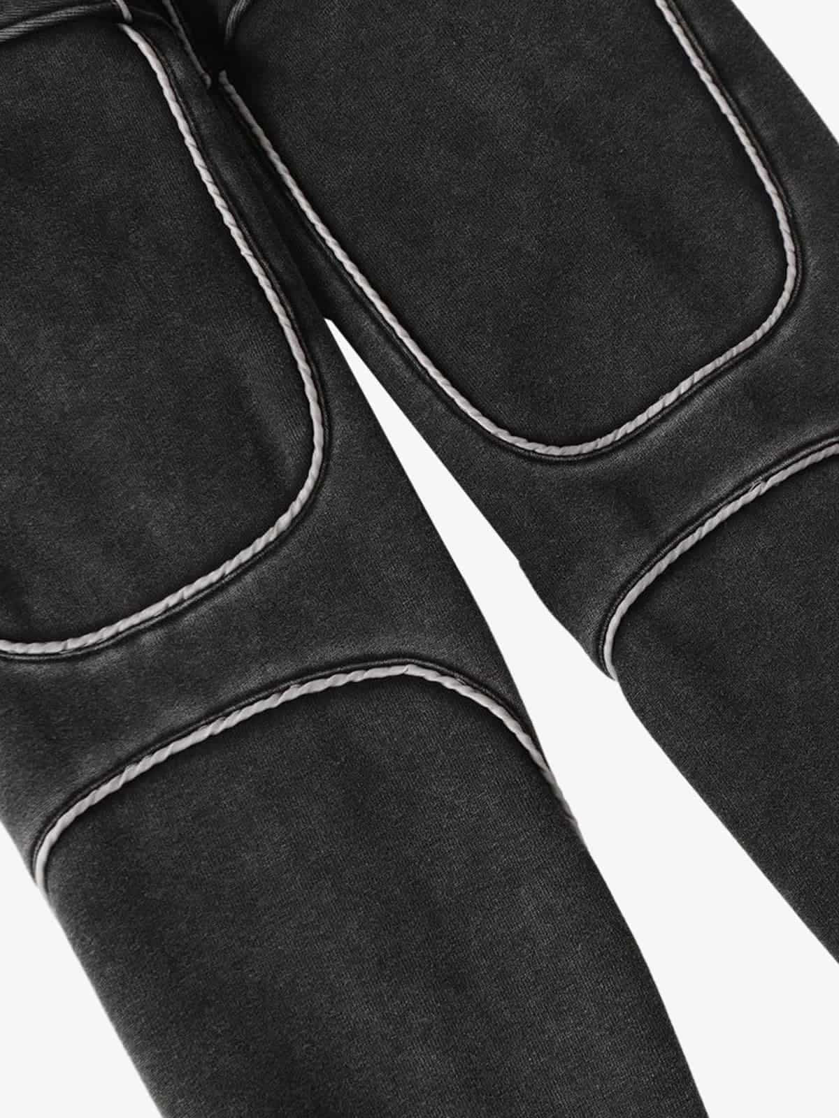 Deconstructed Retro Patchwork Hoodie | Oversize Fit