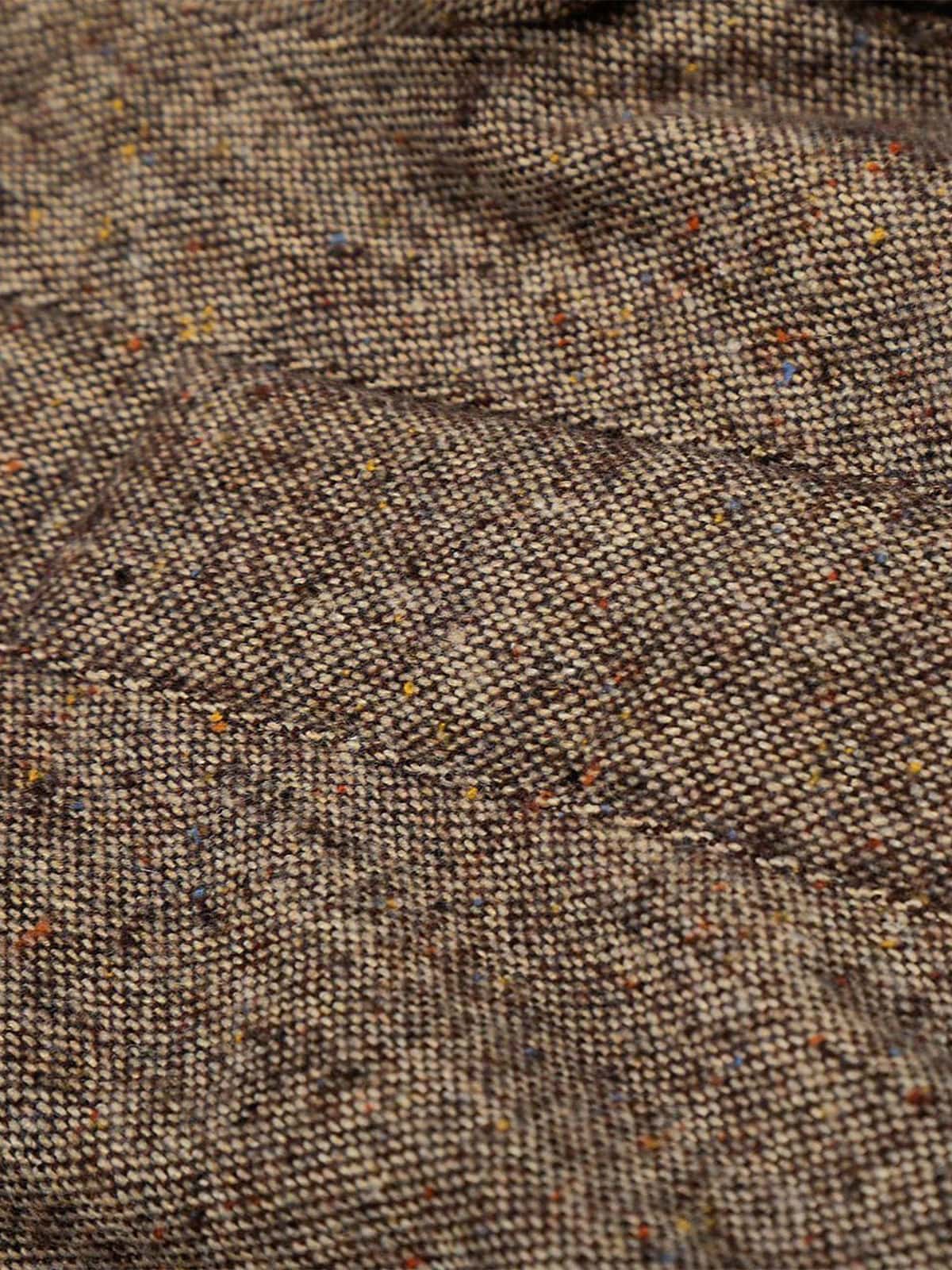 Retro Tweed Bomber | Kürklü Yaka Ceket