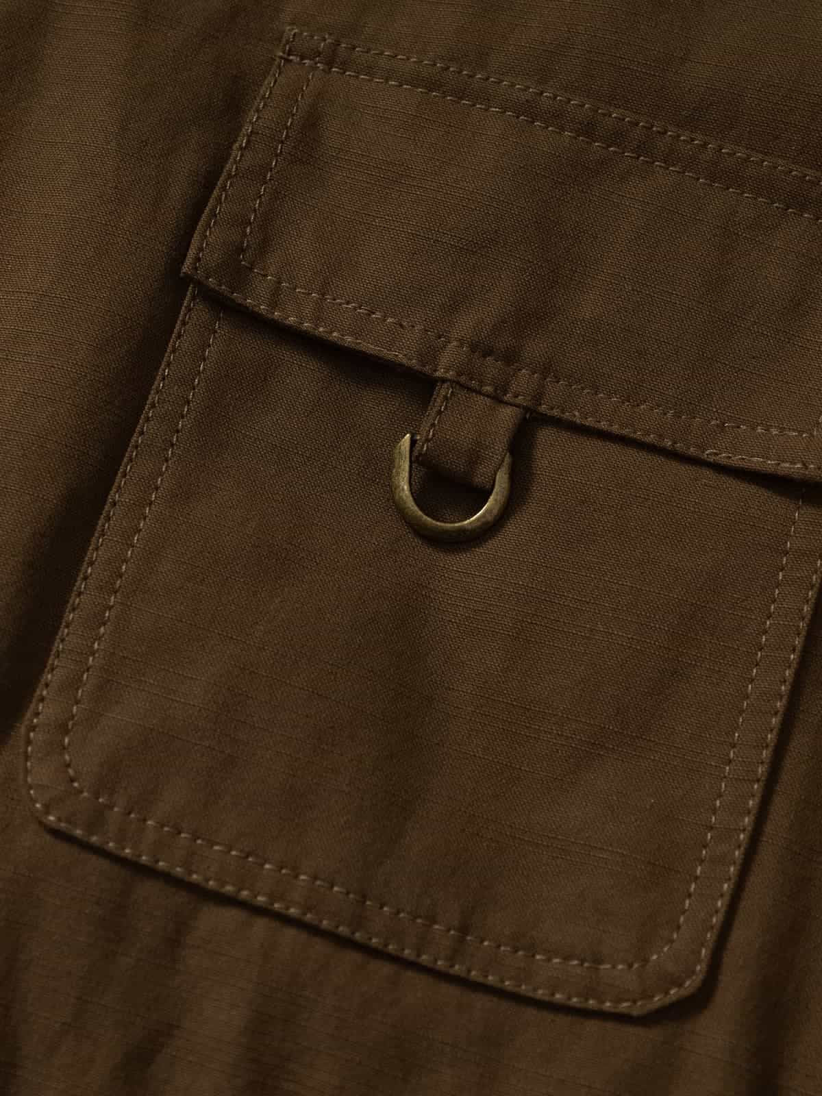 Vintage Parka | Detaylı Kuzu Fleece