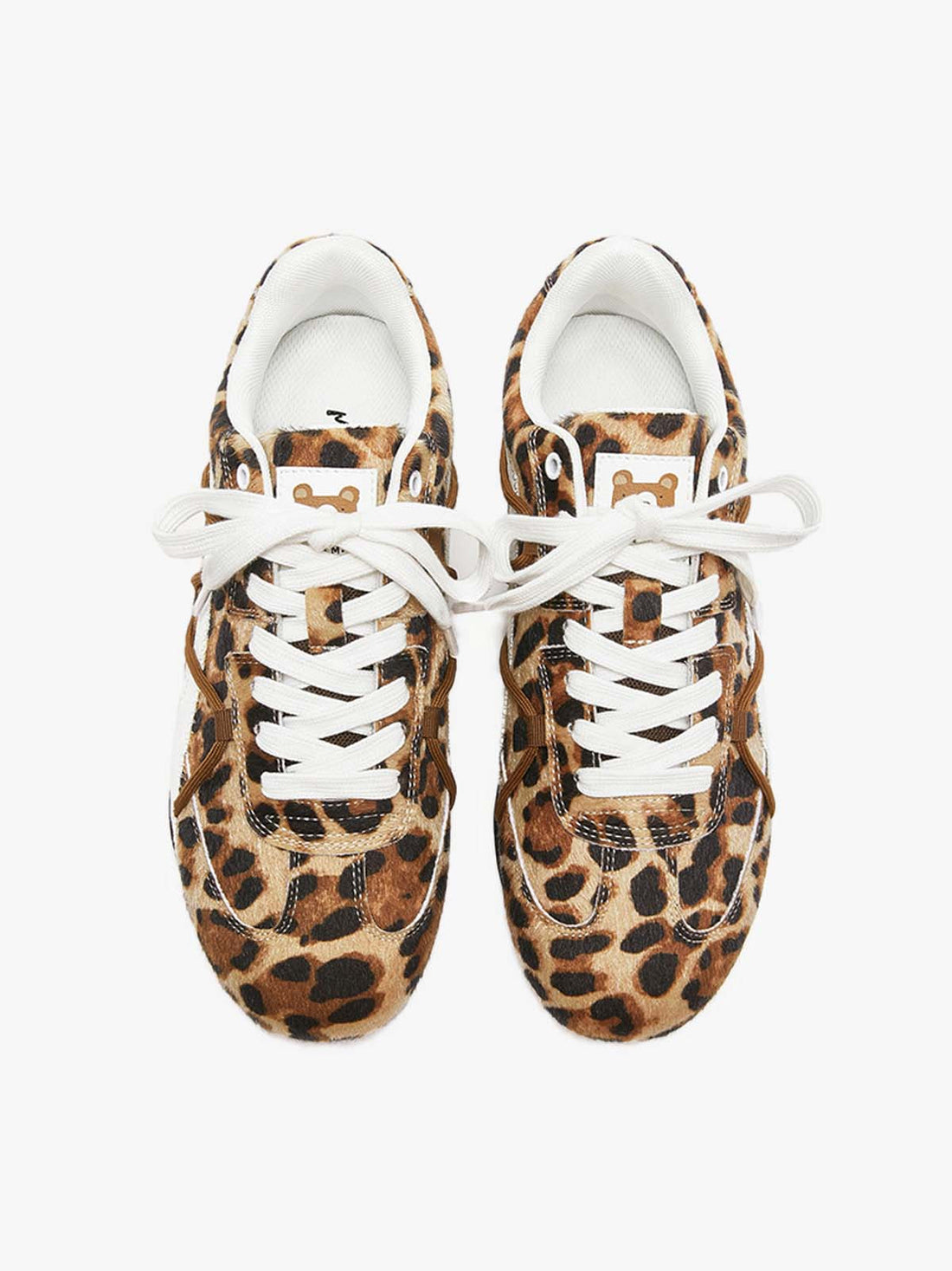 UrbanLaws Leopar Desenli Racing Training Sneakers