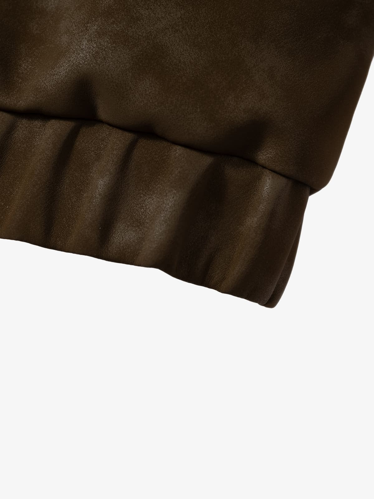 Vintage Deri Sherpa Ceket | Patchwork & Pamuk