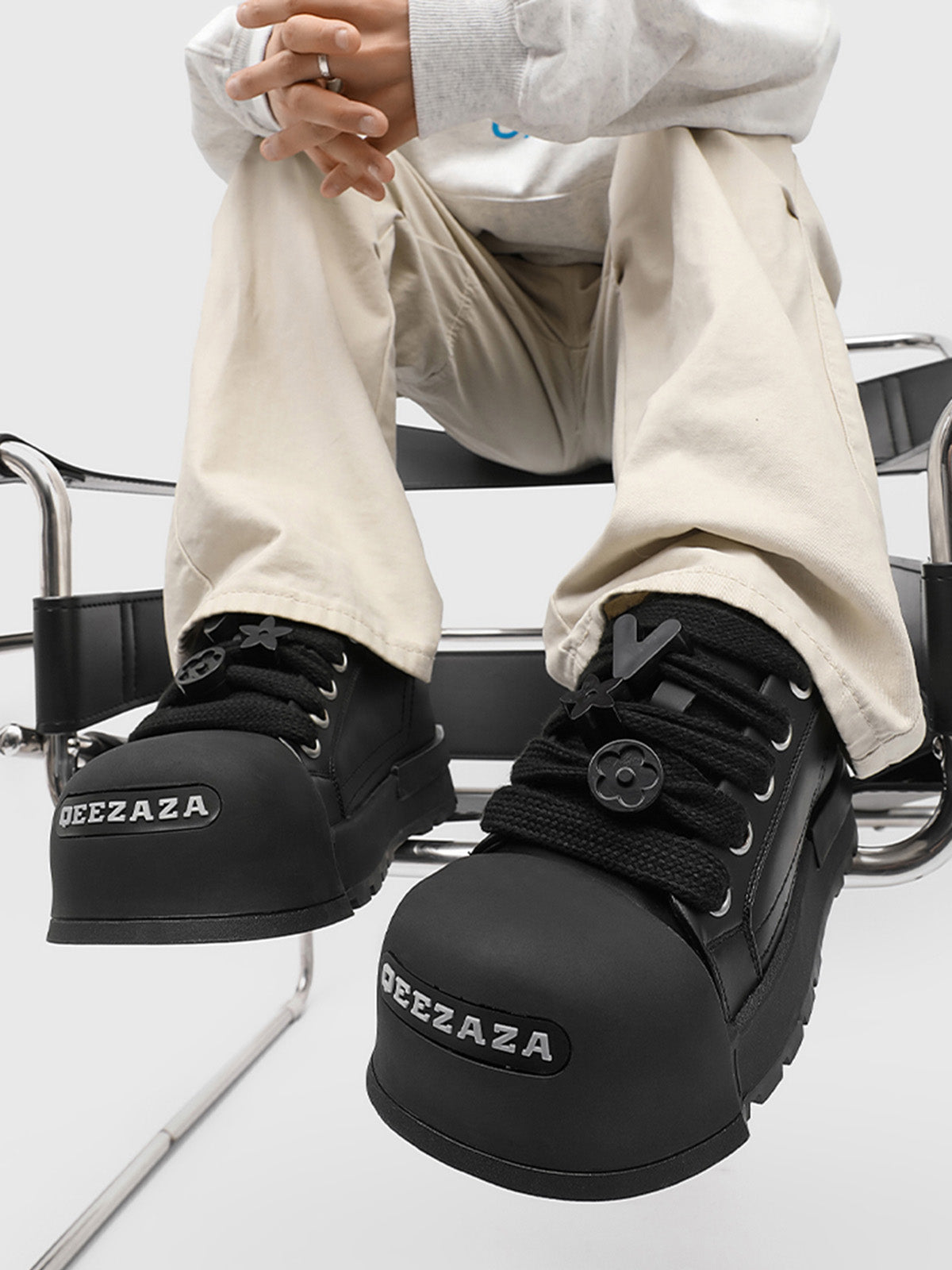 Özel Tasarım Monochrome Chunky Sneaker