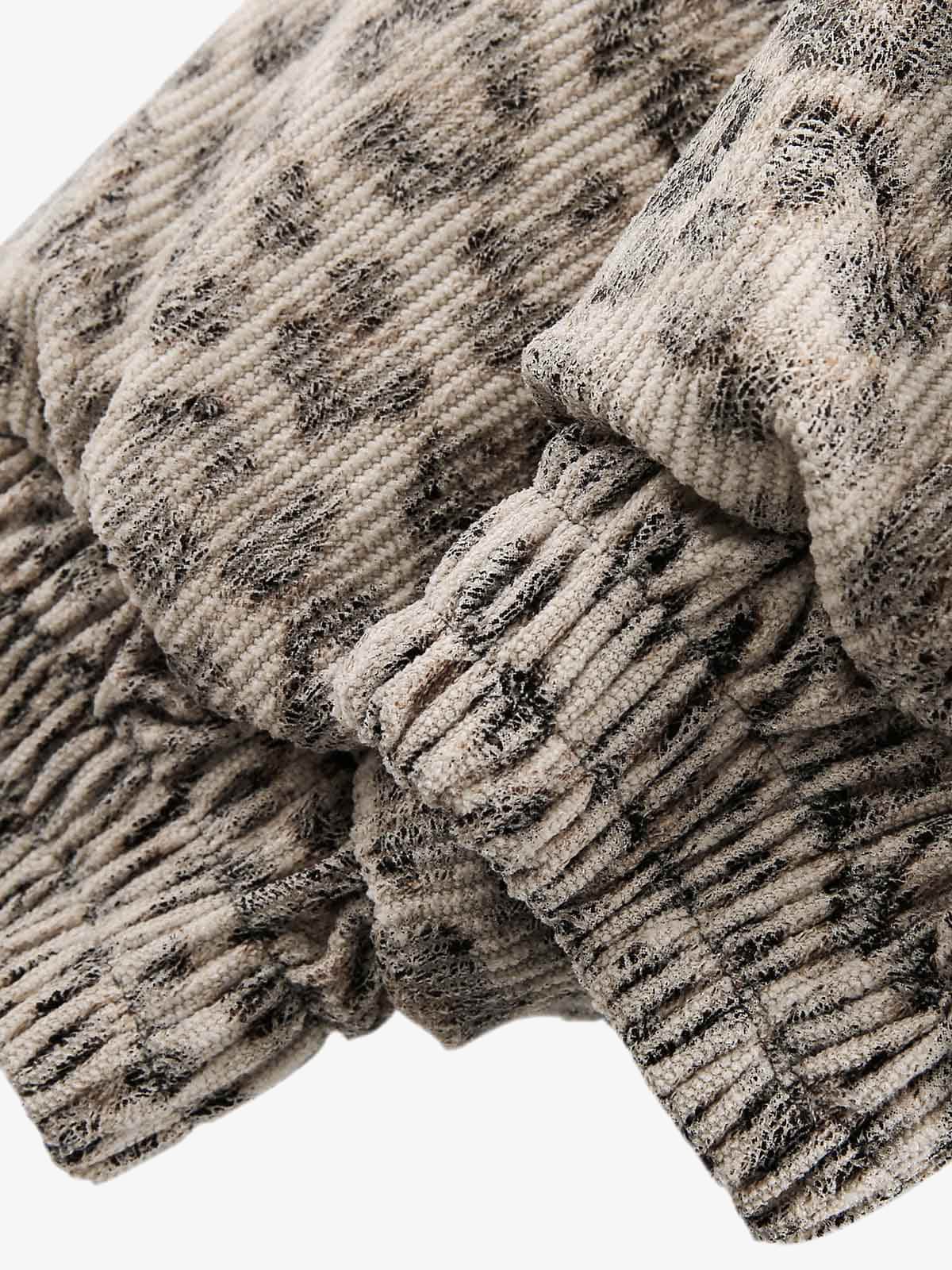 Fur Hooded Washed Cotton Ceket