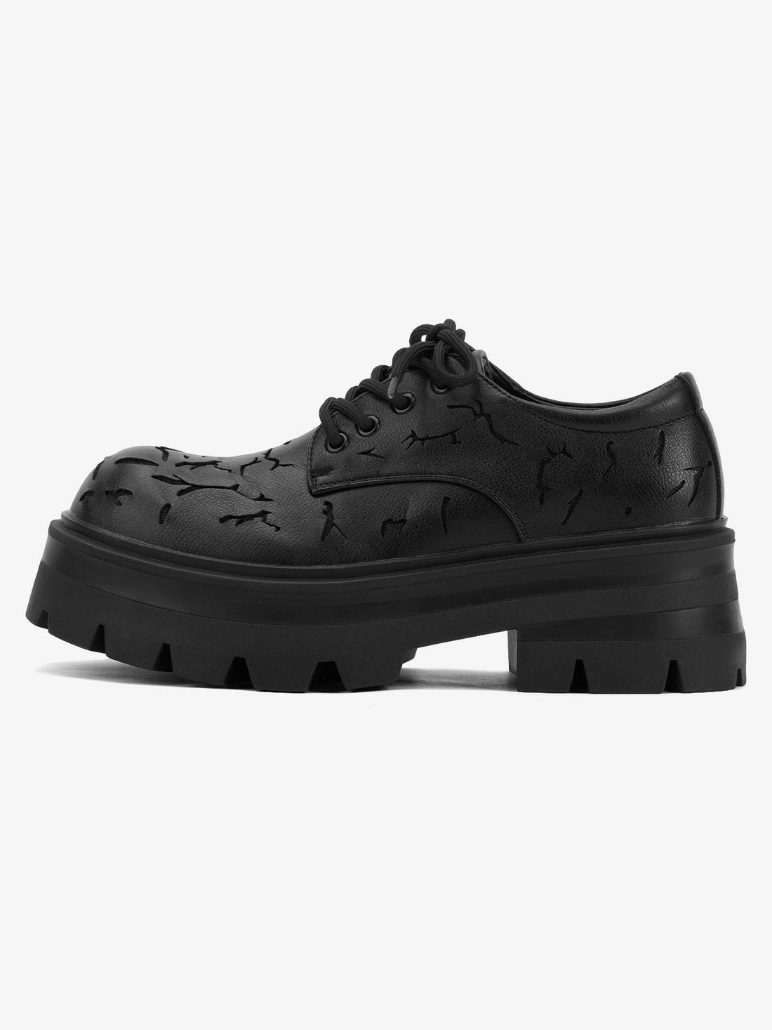 UrbanLaws Sokak Modası Crackle Leather Shoes