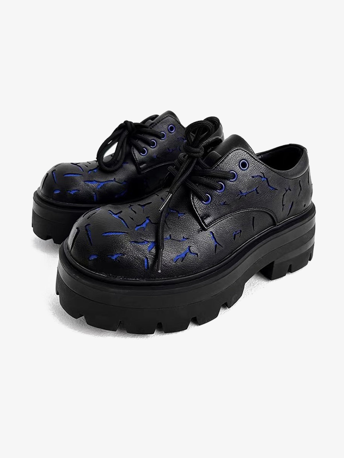 UrbanLaws Sokak Modası Crackle Leather Shoes