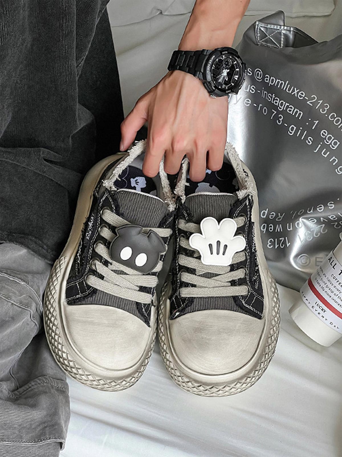 UrbanLaws Retro Ugly Cute Street Rap Sneakers