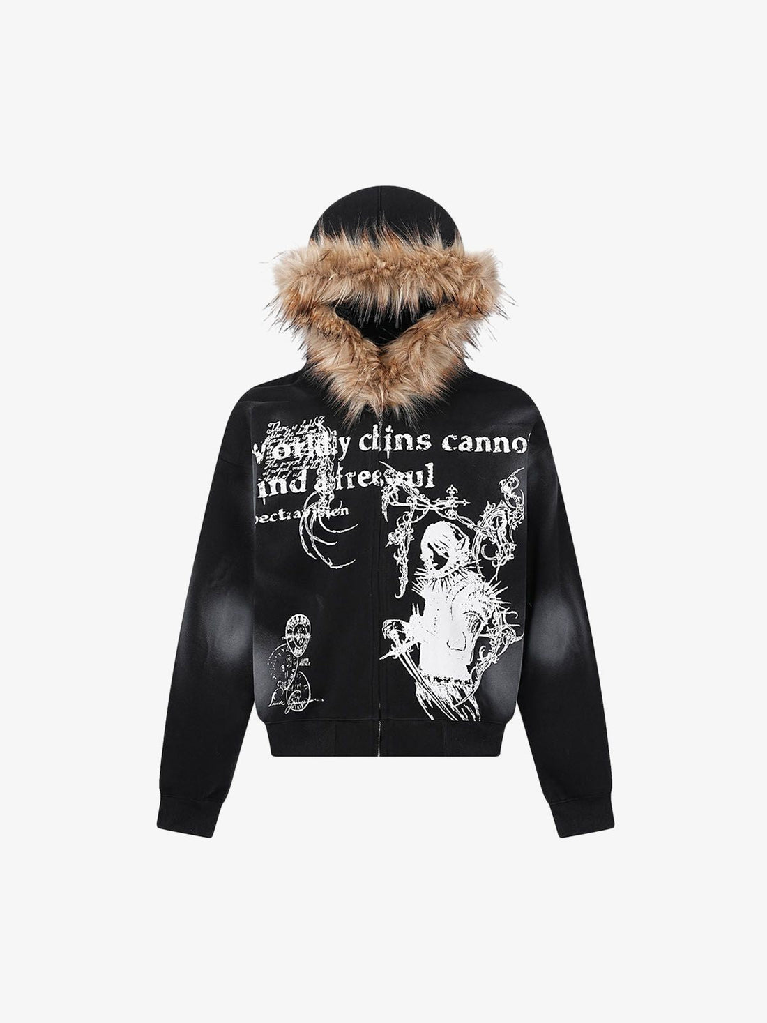 Limited Edition Graphic Hooded Ceket