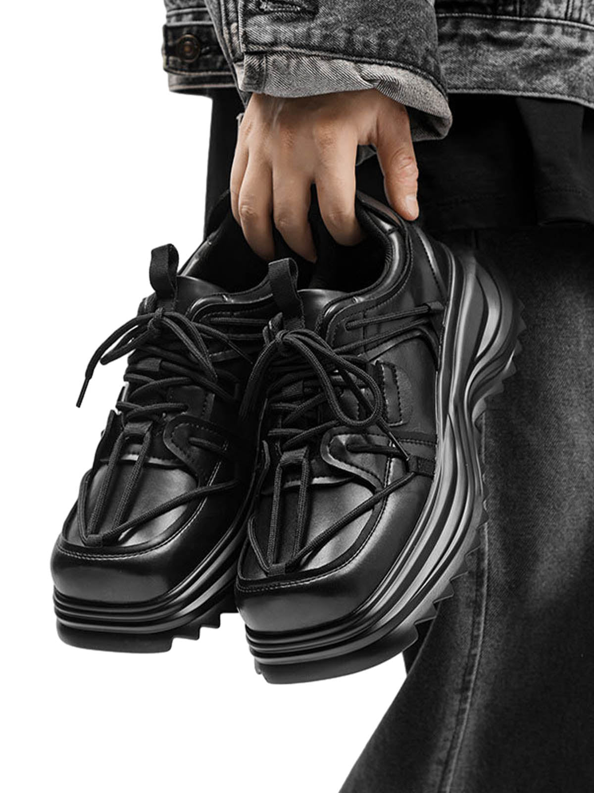 UrbanLaws Sokak Modası Outdoor Tarz Platform Spor Ayakkabı