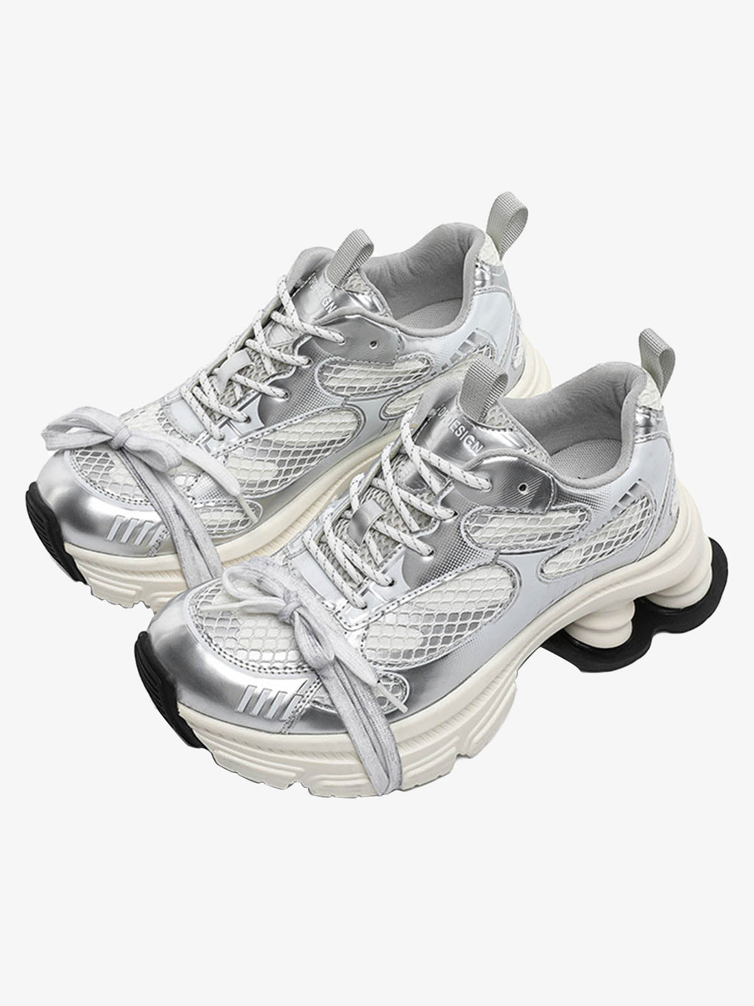 UrbanLaws Oversize Trend Mesh Platform Sneakers