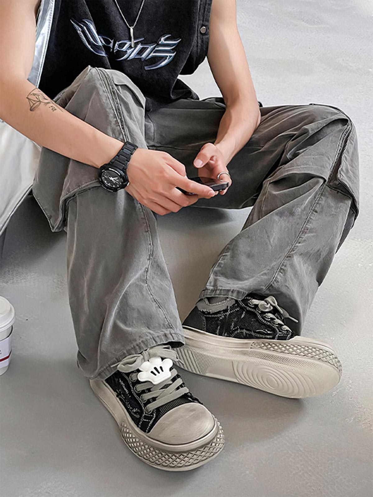 UrbanLaws Retro Ugly Cute Street Rap Sneakers