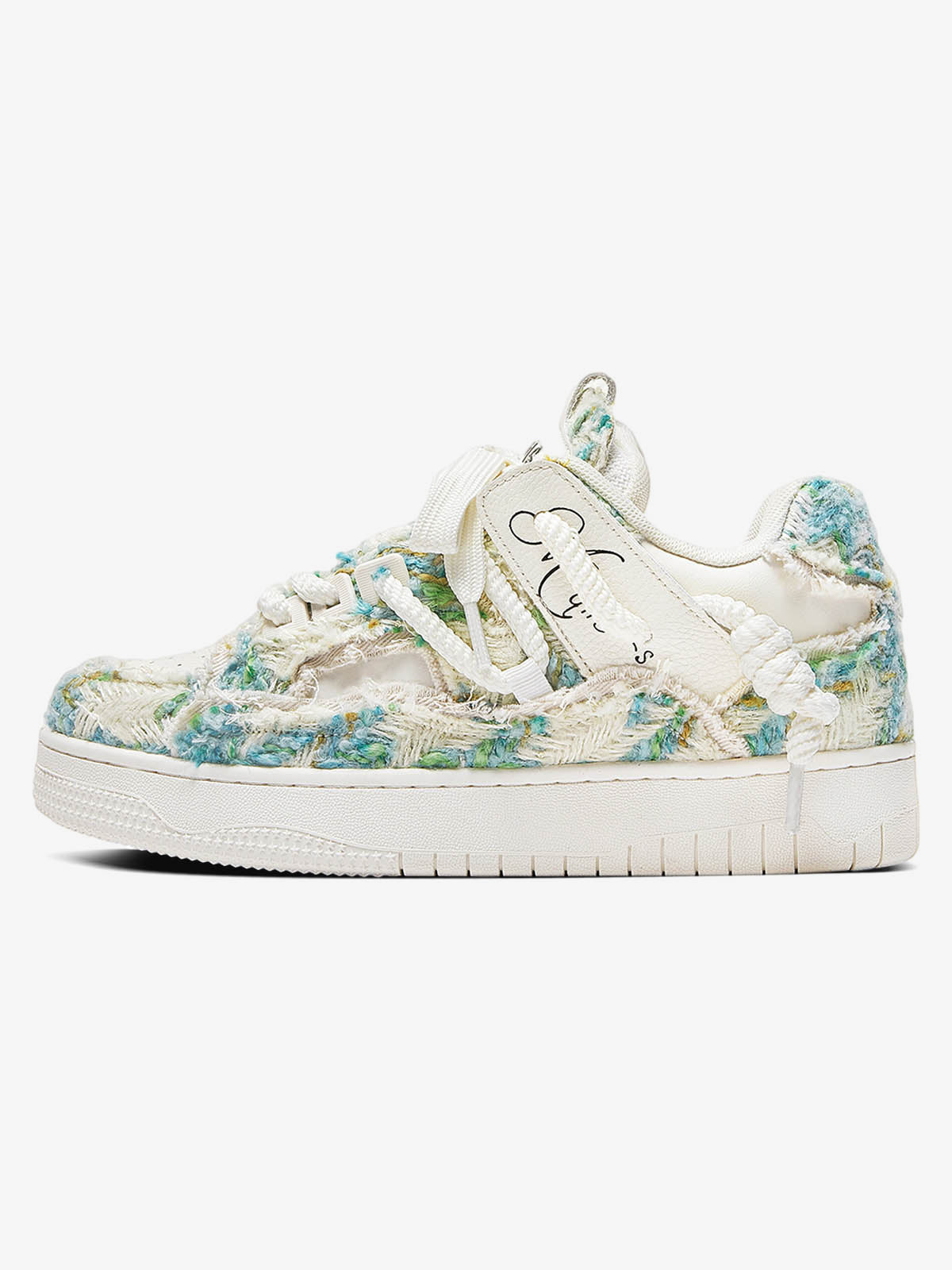 Renk Püsküllü Özel Tasarım Sneaker